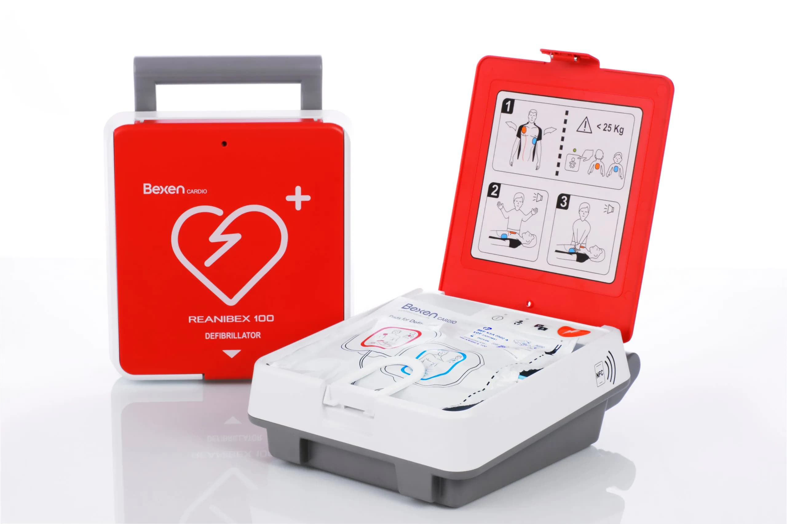 Défibrillateur Bexen Cardio Reanibex 100